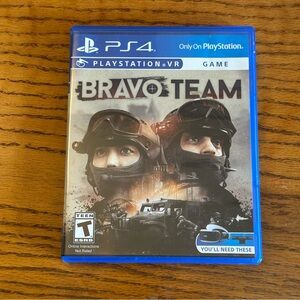 PlayStation 4 Bravo Team PS VR Video Game